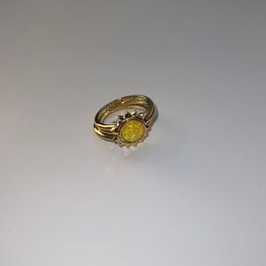 Kendra Scott Sienna Gold Sun Ring Set